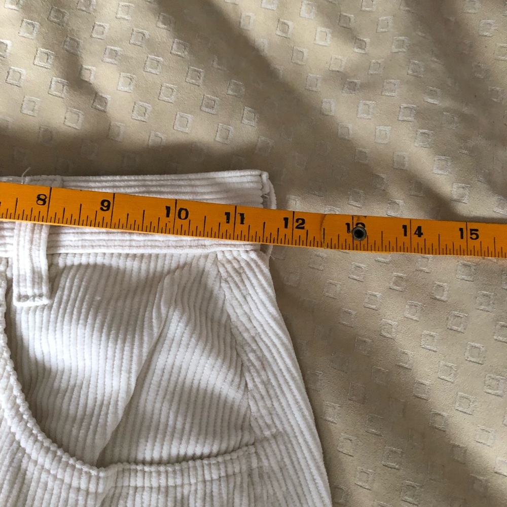 Benetton white corduroy skirt - Picture 5 of 7